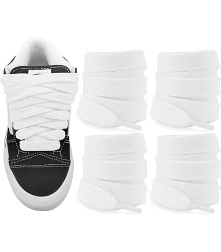 Amazon.com: NDTEZUGT Fat Athletic Shoelaces for Skool Classic